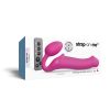 Strap-On-Me Vibrating Bendable Strap-On L Fuchsia