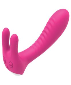 The Royale Bunny Heat – Heating Dual Motor Rabbit Vibrator, Pink
