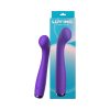 Luv Inc GS17 G-Spot Luv Vibe – Curved Silicone Vibrator, Dark Purple
