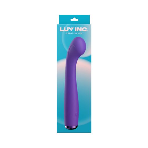 Luv Inc GS17 G-Spot Luv Vibe – Curved Silicone Vibrator, Dark Purple - Image 4