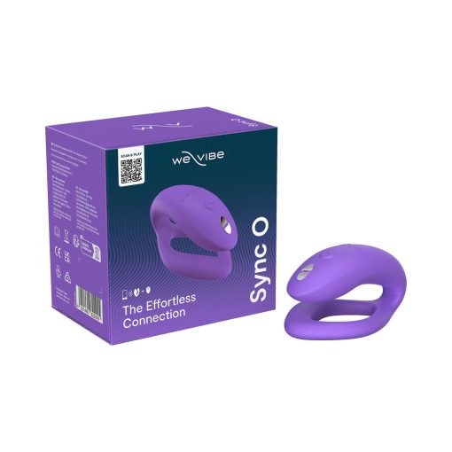 We-Vibe Sync O – O-Shaped App-Controlled Couples Vibrator, Light Purple