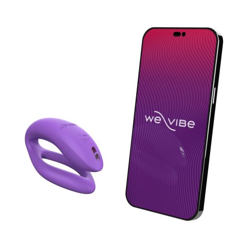 We-Vibe Sync O – O-Shaped App-Controlled Couples Vibrator, Light Purple - Image 8