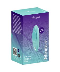 We-Vibe Moxie+ Wearable Clitoral Vibrator – App Controlled, Teal