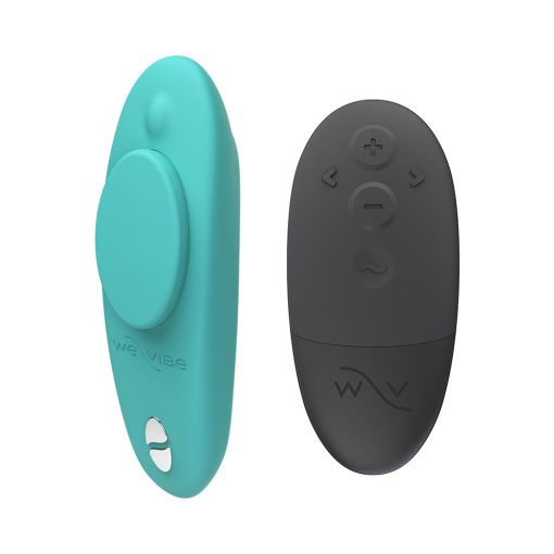 We-Vibe Moxie+ Wearable Clitoral Vibrator – App Controlled, Teal - Image 2