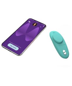 We-Vibe Moxie+ Wearable Clitoral Vibrator – App Controlled, Teal