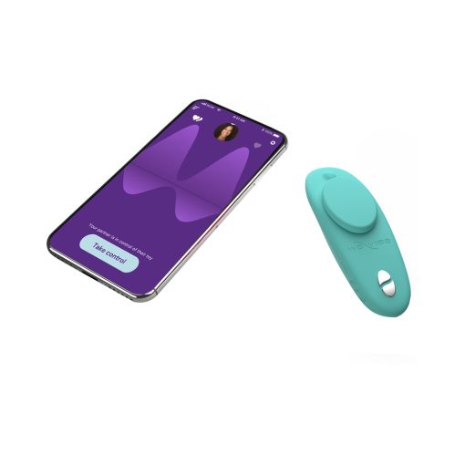 We-Vibe Moxie+ Wearable Clitoral Vibrator – App Controlled, Teal - Image 6