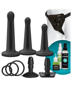 Vac-U-Lock Silicone Pegging Set Black