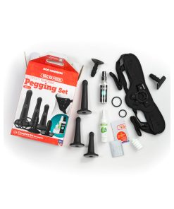 Vac-U-Lock Silicone Pegging Set Black