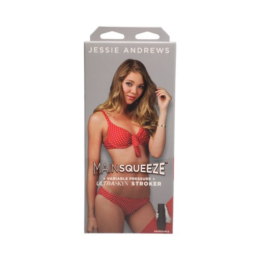 Main Squeeze Jessie Andrews Pocket Pussy – Ultraskyn, Adjustable Suction - Image 11