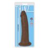 Curve Toys Thinz 8 In. Slim Dildo With Suction Cup Brown