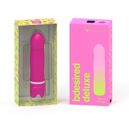 Waterproof Bullet Vibrator – B Swish Bdesired Deluxe Rose 6-Function Toy