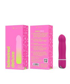 Waterproof Bullet Vibrator – B Swish Bdesired Deluxe Rose 6-Function Toy