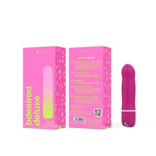 Waterproof Bullet Vibrator – B Swish Bdesired Deluxe Rose 6-Function Toy - Image 3