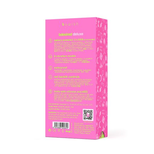 Waterproof Bullet Vibrator – B Swish Bdesired Deluxe Rose 6-Function Toy - Image 5