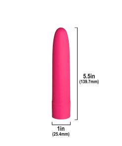 Simple & True Eezy Pleezy Classic Vibrator 5.5 In. Pink