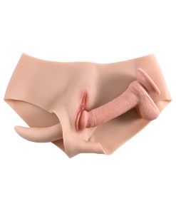 Gender X Silicone Vagina Panty – Wearable, Realistic, Penetrable Brief
