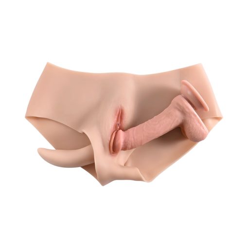 Gender X Silicone Vagina Panty – Wearable, Realistic, Penetrable Brief - Image 5