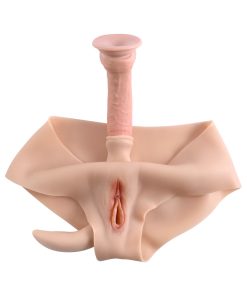 Gender X Silicone Vagina Panty – Wearable, Realistic, Penetrable Brief