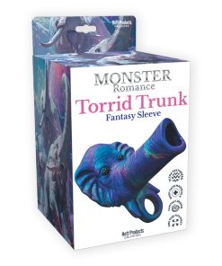 Monster Romance Torrid Trunk Silicone Sleeve With Scrotum Strap Sleeve 4 In.