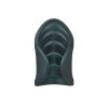 Man Wan Starter Travel Size Silicone Vibrating Masturbator Pine Grey