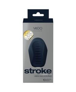 Rechargeable vibrating sex toy stroker for men – VeDO Stroke Black