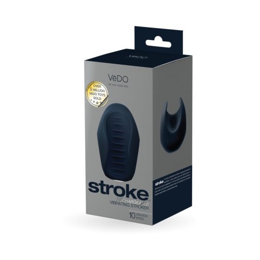 VeDO Stroke Vibrating Stroker – Rechargeable Waterproof Pocket Sleeve - Image 5