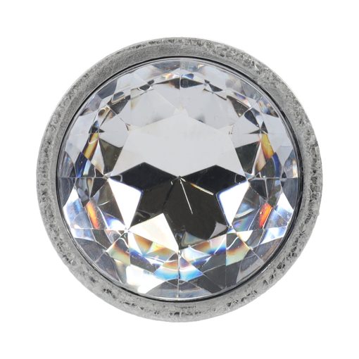 Silver Metal Anal Plug Set – New York Collection Jeweled 3-Piece Luxury Kit - Image 5
