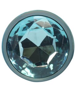 Blue Metal Anal Plug Set – Paris Collection Jeweled 3-Piece Iridescent Kit
