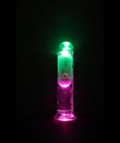 Vibrating Dildo 6 Inch – Clear Remote Control Suction Rechargeable Dildo