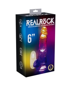 Vibrating Dildo With Balls – Wireless Rechargeable Clear Realistic Suction Toy