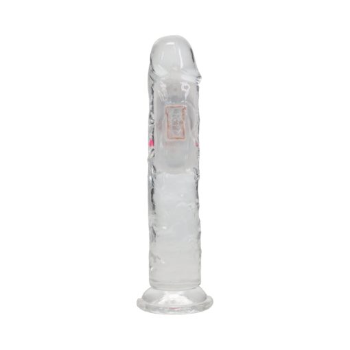 Vibrating Dildo 7 Inch – Clear Remote Control Suction Rechargeable Dildo - Image 3