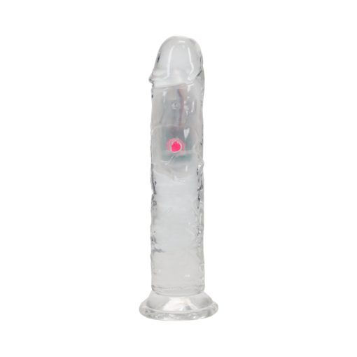 Vibrating Dildo 7 Inch – Clear Remote Control Suction Rechargeable Dildo - Image 5