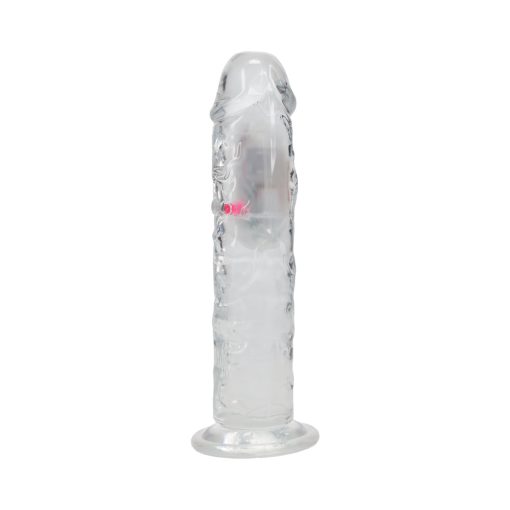 Vibrating Dildo 8 Inch – Wireless Rechargeable Clear Realistic Suction Toy - Image 4