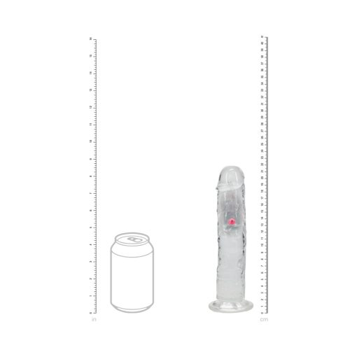 Vibrating Dildo 8 Inch – Wireless Rechargeable Clear Realistic Suction Toy - Image 8