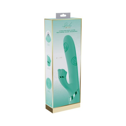 G-Spot and Clit Vibrator – VIVE Fiore Air Wave & Tapping Stimulator Green