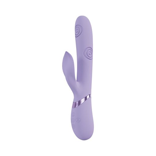 G-Spot and Clit Vibrator – VIVE Fronda Tapping Rechargeable Stimulator - Image 2