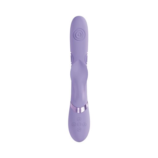 G-Spot and Clit Vibrator – VIVE Fronda Tapping Rechargeable Stimulator - Image 4