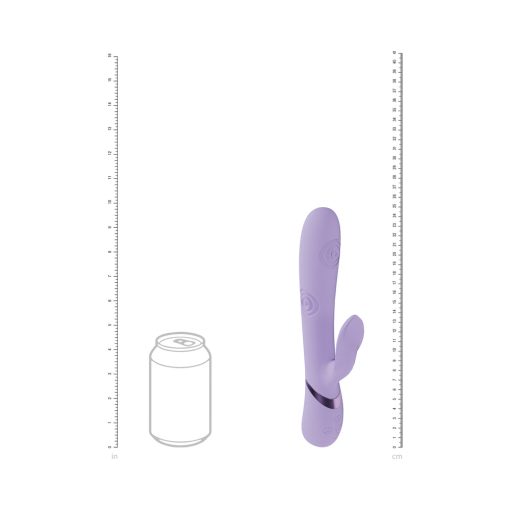 G-Spot and Clit Vibrator – VIVE Fronda Tapping Rechargeable Stimulator - Image 5