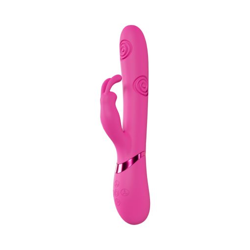 VIVE Mimi Pink G-Spot Tapping Rabbit Vibrator – Rechargeable & Waterproof - Image 4