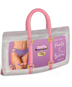 Magic Silk Sweetums Crotchless Low Rise Panty Grape S/M