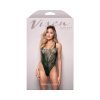 Fantasy Lingerie Vixen Seamless Lace Teddy Green – One Size Fits 2–12