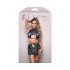Fantasy Vixen At Last Lace Top & Skirt Set – Navy Lingerie O/S 2–12