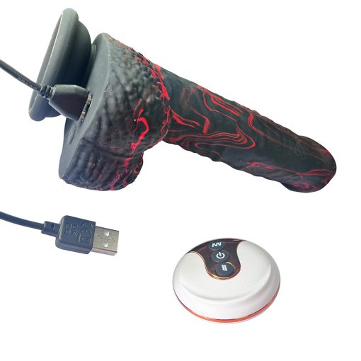 Adam & Eve Bedrocker Thrusting & Gyrating Dildo with Remote Control - Image 9