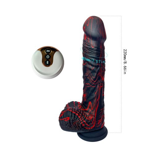 Adam & Eve Bedrocker Thrusting & Gyrating Dildo with Remote Control - Image 11