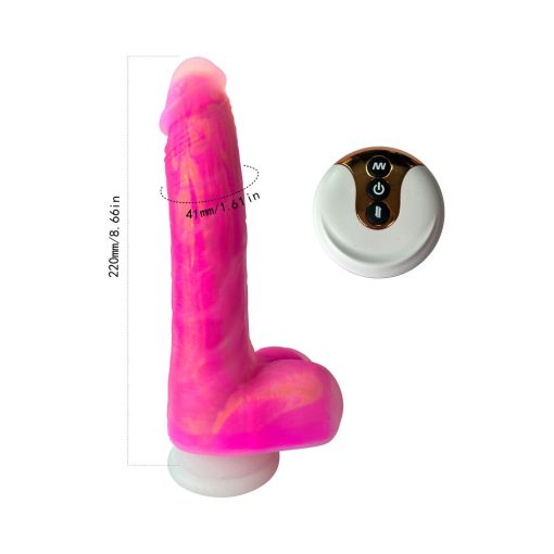 Adam & Eve Squiggler Thrusting Dual Density Gyrating Dildo - Image 8