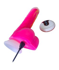 Adam & Eve Squiggler Thrusting Dual Density Gyrating Dildo