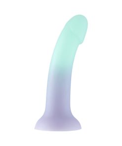 Adam & Eve Ombre Curve Silicone Dildo – Curved & Harness Compatible
