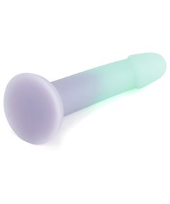 Adam & Eve Ombre Curve Silicone Dildo – Curved & Harness Compatible