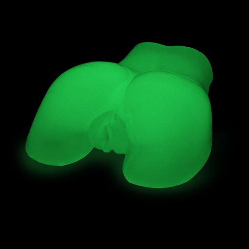 Adam & Eve Glow-In-The-Dark Peek-A-Booty Dual Entry Masturbator - Image 6