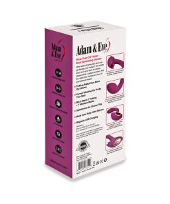 Adam & Eve Dual Stimulating Clit Tickler Vibrator in Rose Gold